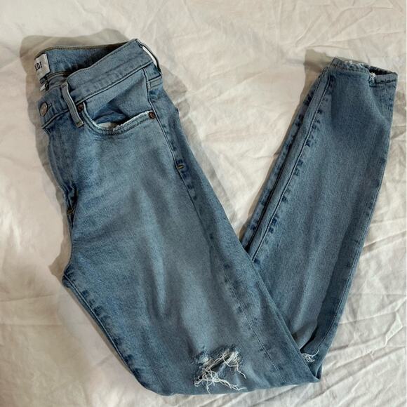 AGOLDE Sophie Skinny Jeans Sz 25 - Picture 16 of 16